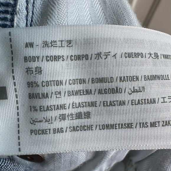 Abercrombie & Fitch The Ankle Straight Ultra High Rise Jeans - Size 27 - Picture 8 of 8